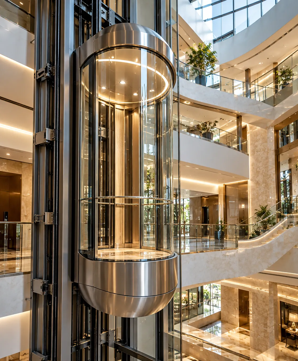 Capsule Elevators by Sigma Elevators
