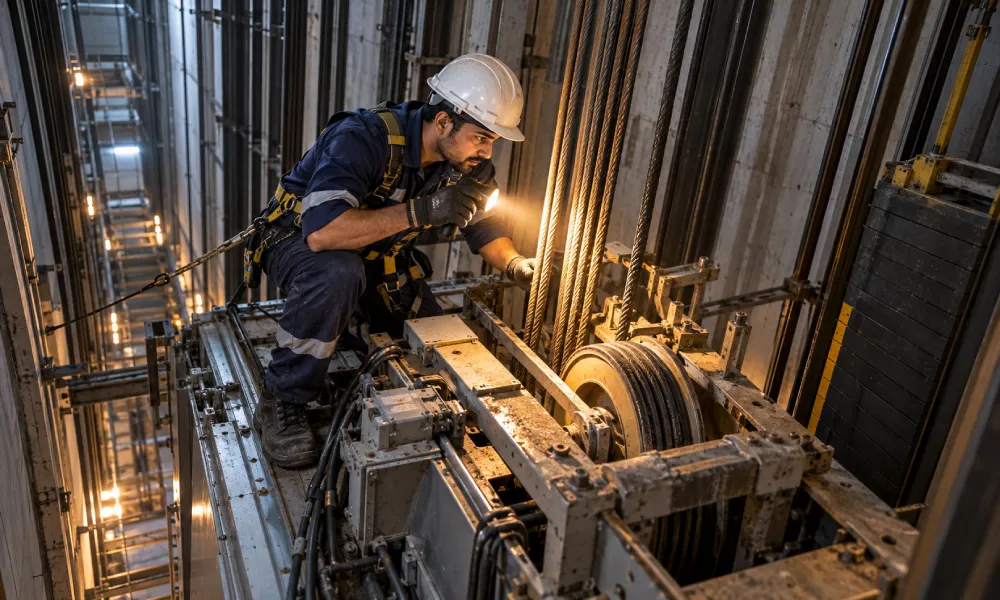 Maintenance by Sigma Elevators