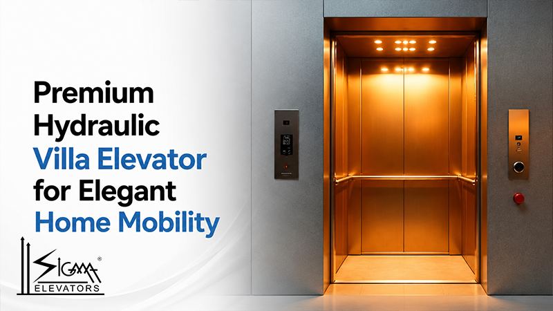 Premium Hydraulic Villa Elevator for Elegant Home Mobility